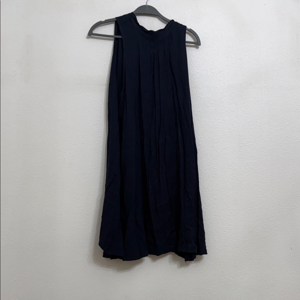 Soprano Black Sleeveless Mini Dress